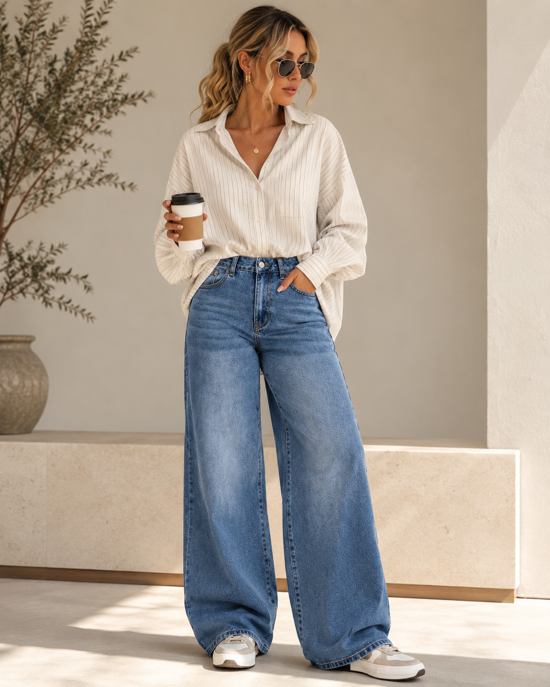 Jeans Wide Leg Clara | ELINA BOUTIQUE