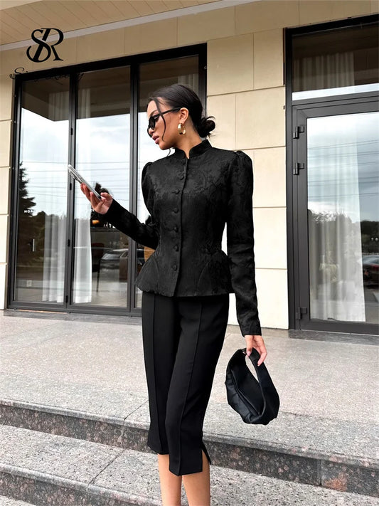 Blazer Jacquard Senior