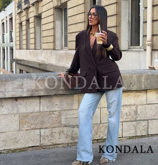 Blazer croisé élégant KONDALA