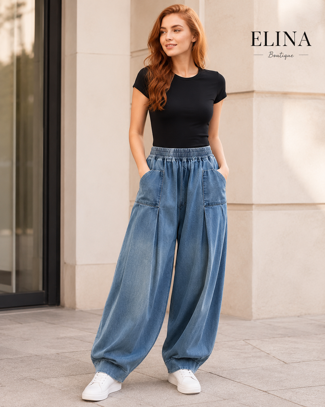 Jeans oversize Jenny | ELINA BOUTIQUE