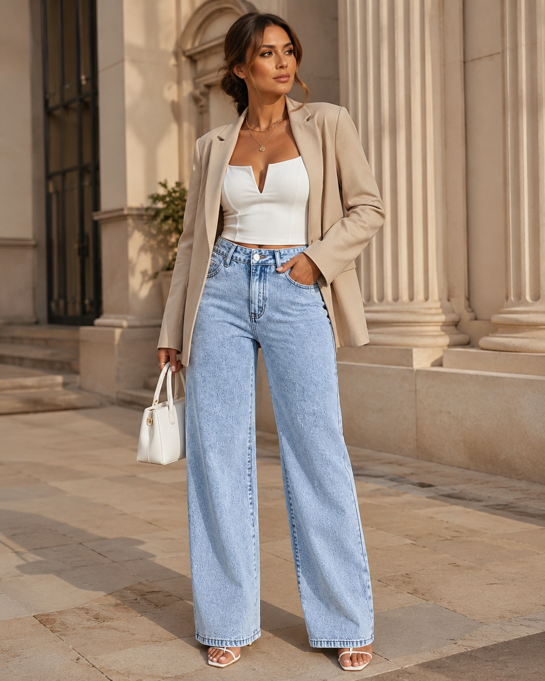 Jeans Wide Leg Laura| ELINA BOUTIQUE