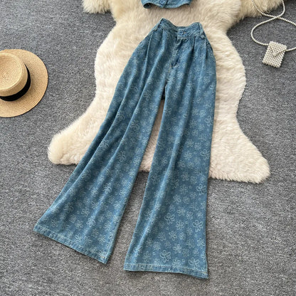 Ensembles en denim jacquard SINGREINY
