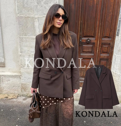 Blazer croisé élégant KONDALA