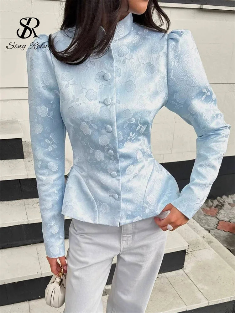 Blazer Jacquard Senior