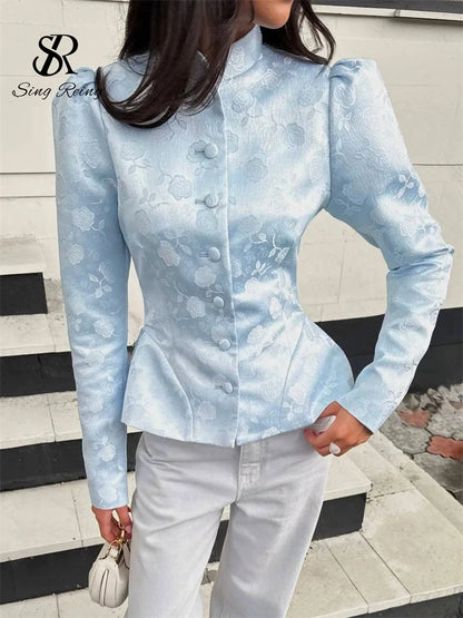 Blazer Jacquard Senior