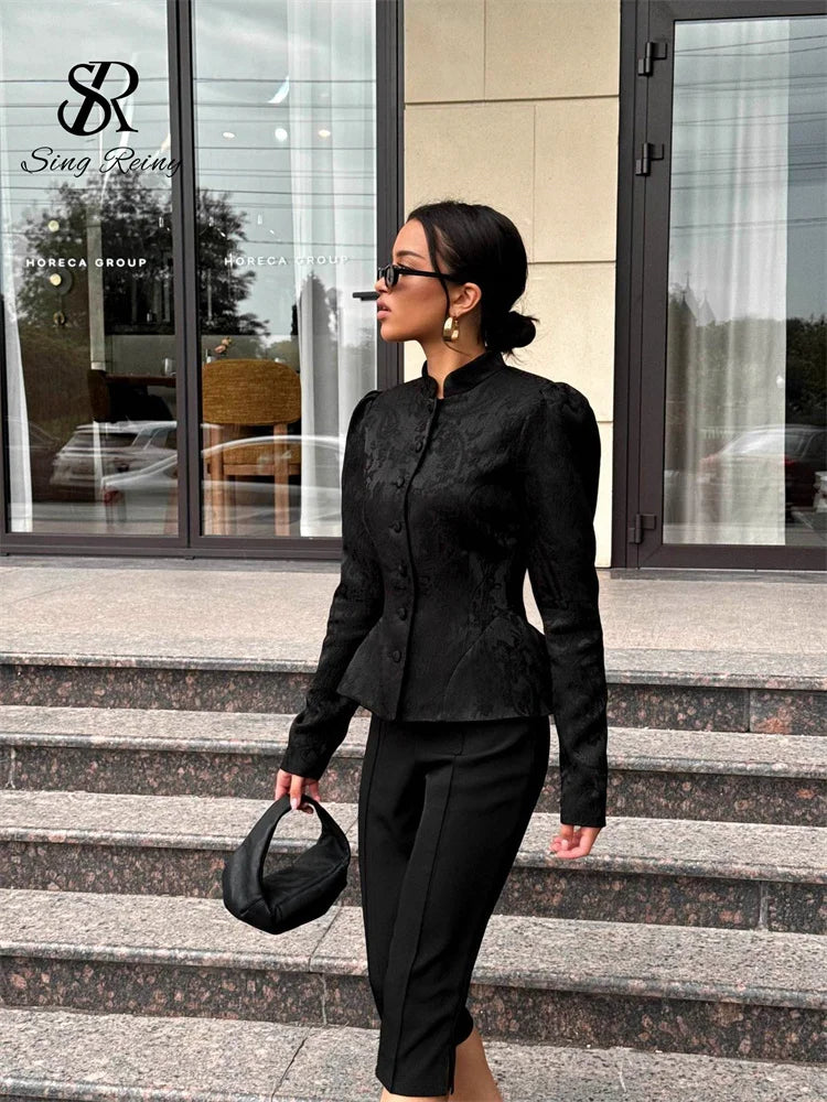 Blazer Jacquard Senior