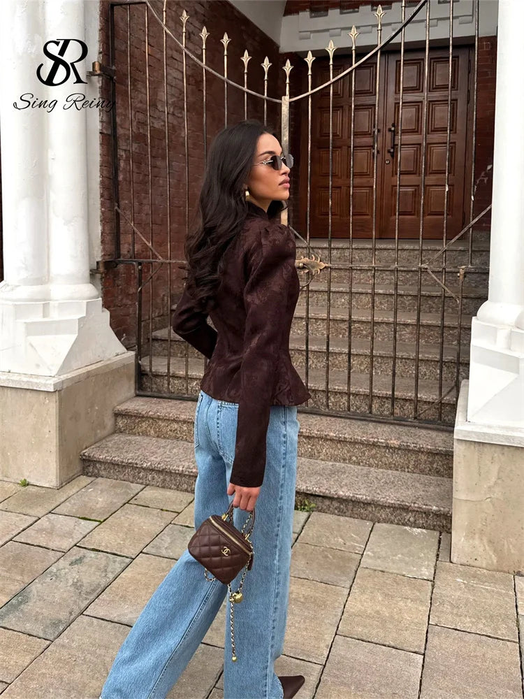 Blazer Jacquard Senior
