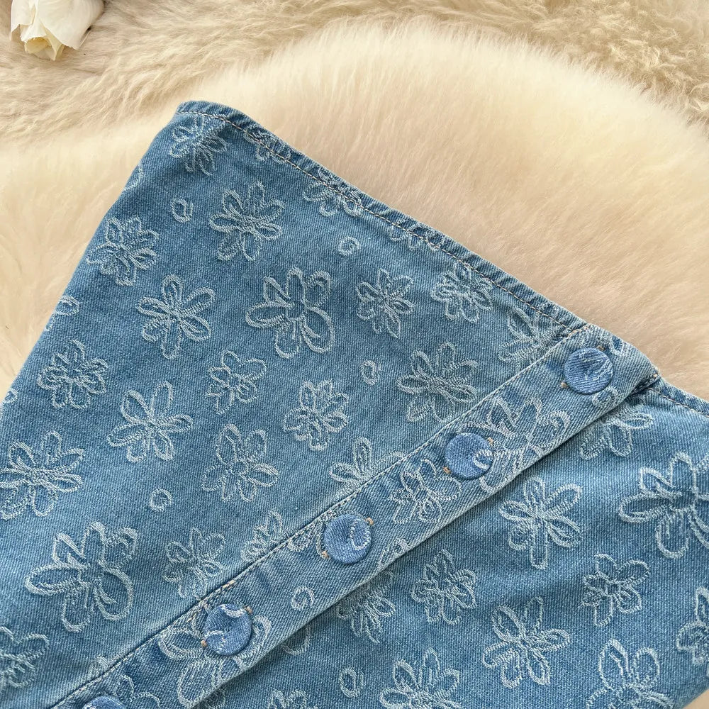 Ensembles en denim jacquard SINGREINY