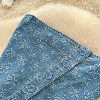 Ensembles en denim jacquard SINGREINY