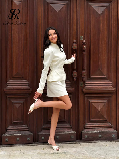 Blazer Jacquard Senior