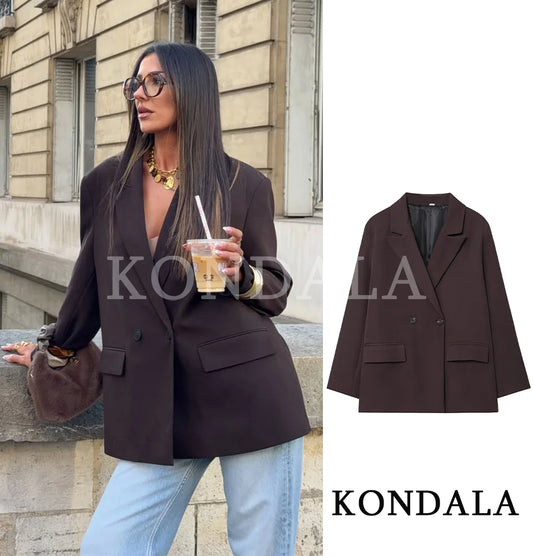 Blazer croisé élégant KONDALA