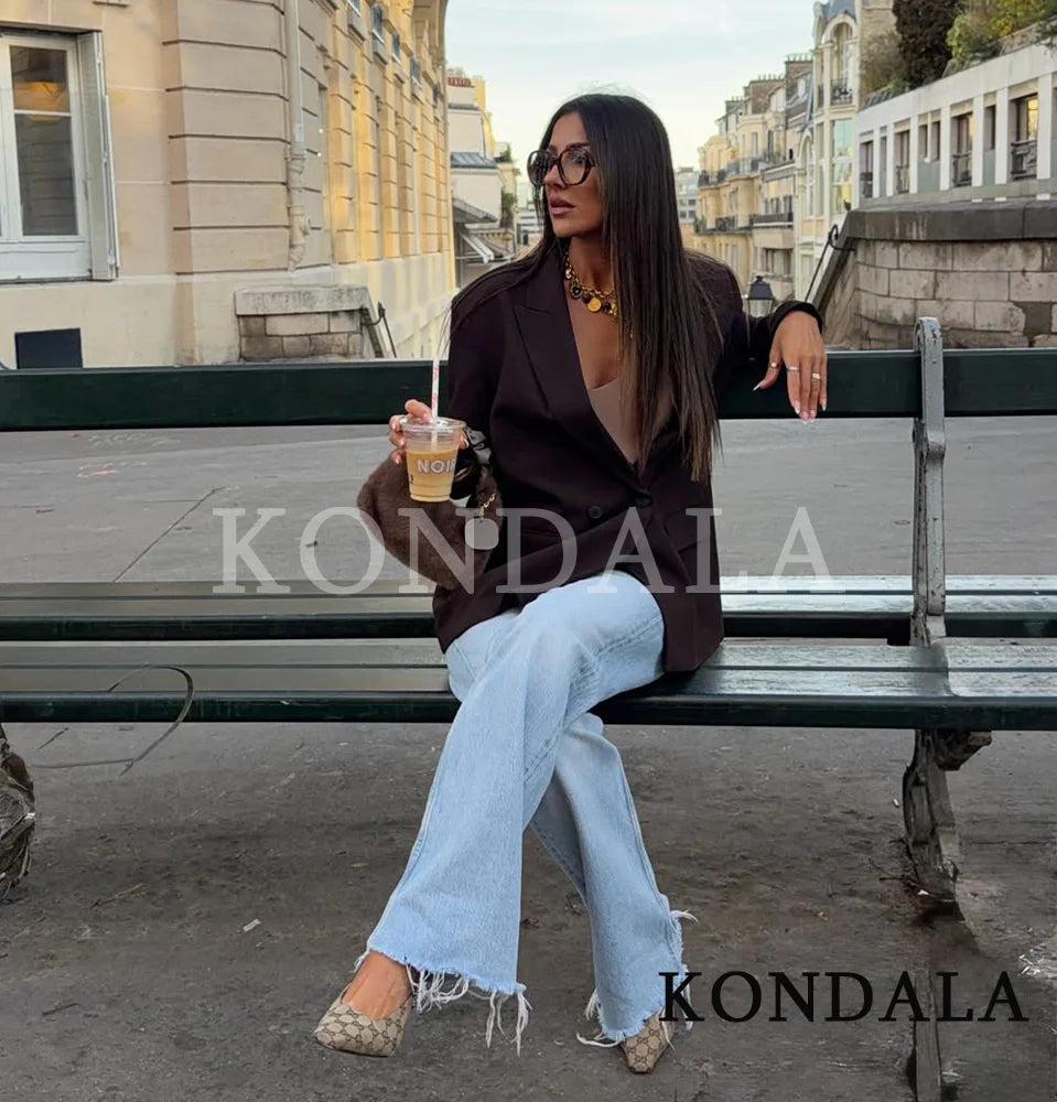 Blazer croisé élégant KONDALA