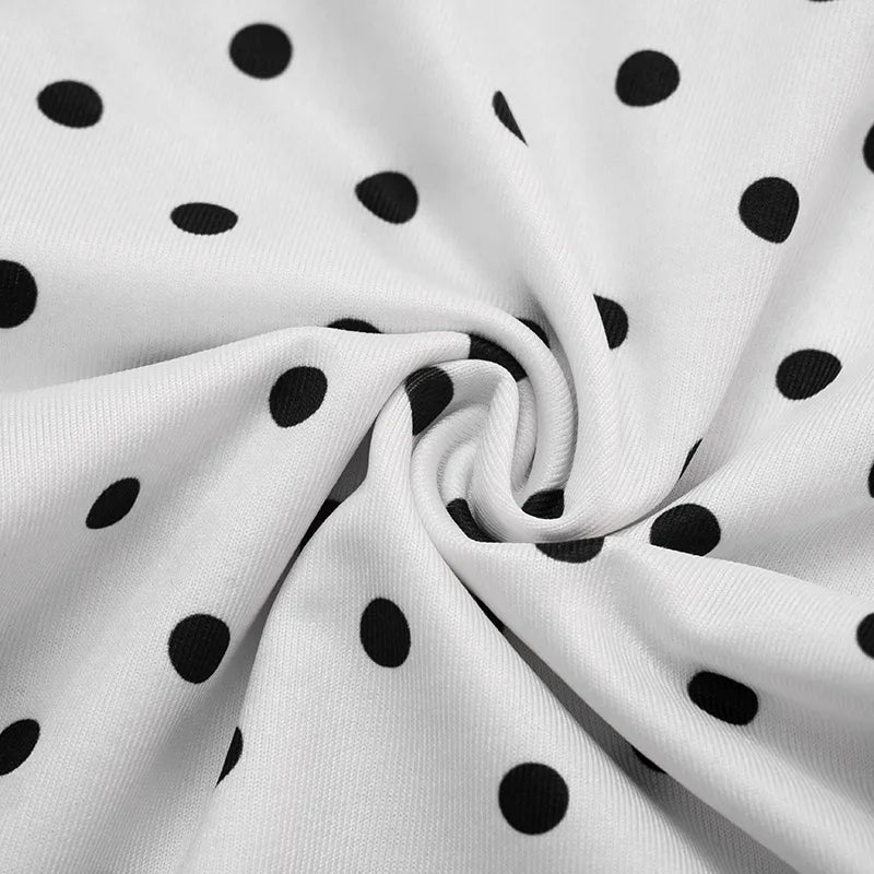 Ensemble VINTAGE à pois POLSKA
