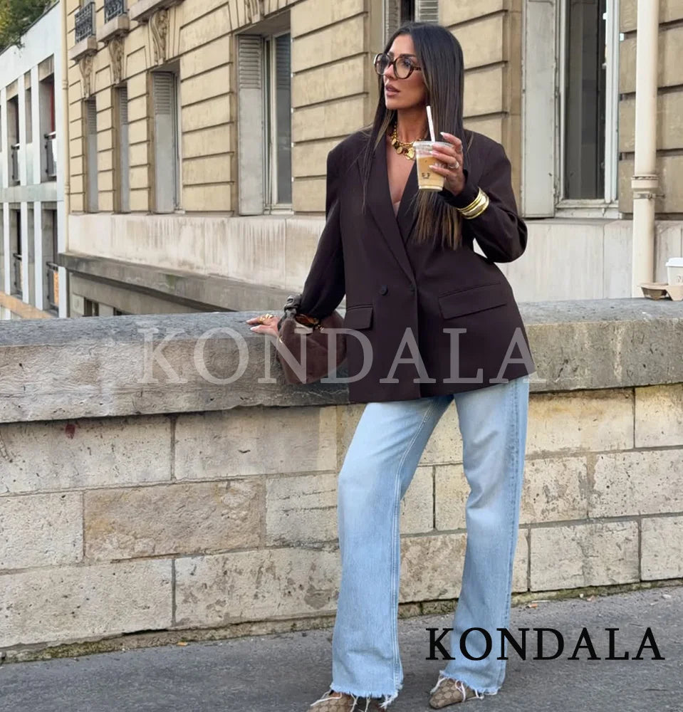Blazer croisé élégant KONDALA