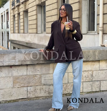 Blazer croisé élégant KONDALA