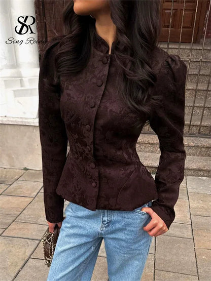 Blazer Jacquard Senior