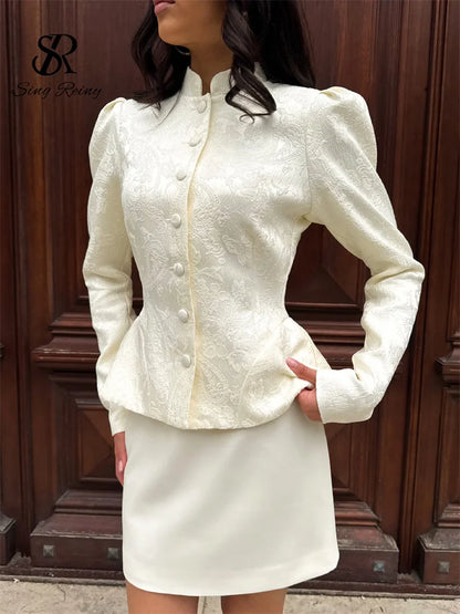 Blazer Jacquard Senior