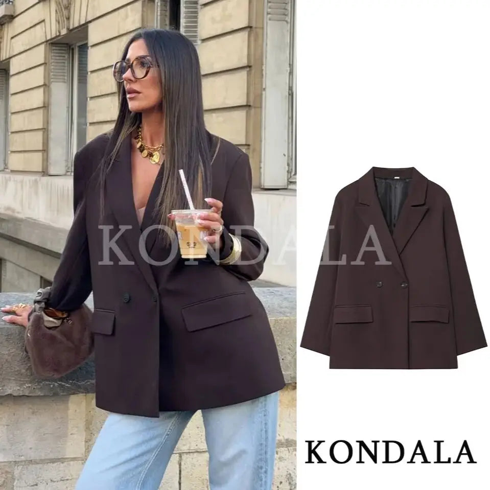 Blazer croisé élégant KONDALA