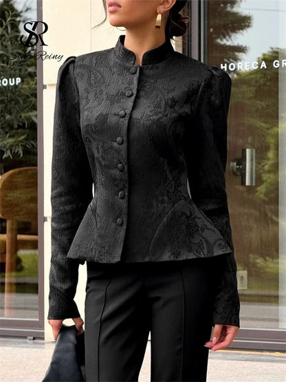 Blazer Jacquard Senior