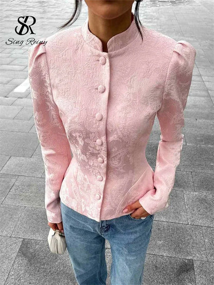 Blazer Jacquard Senior