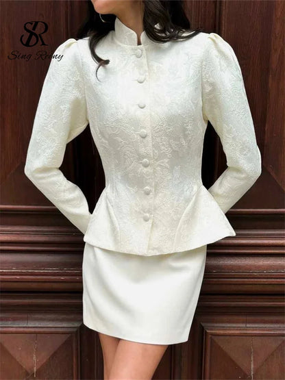 Blazer Jacquard Senior