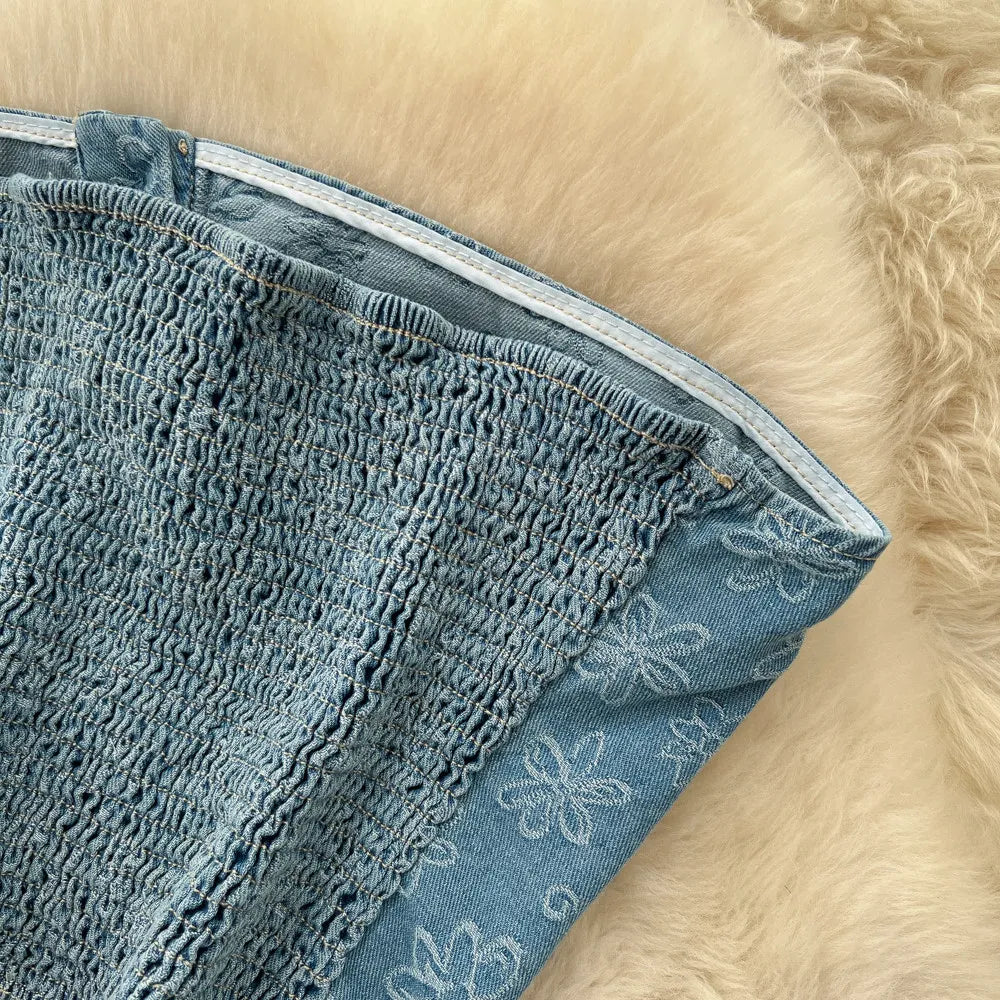Ensembles en denim jacquard SINGREINY